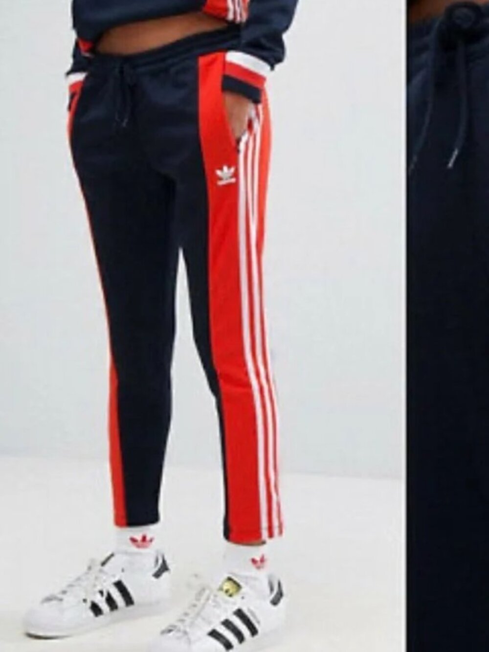 Adidas originals Osaka Archive cropped track pants like new, women’s size large